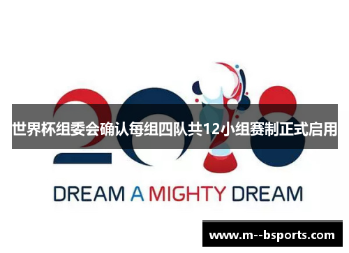 世界杯组委会确认每组四队共12小组赛制正式启用